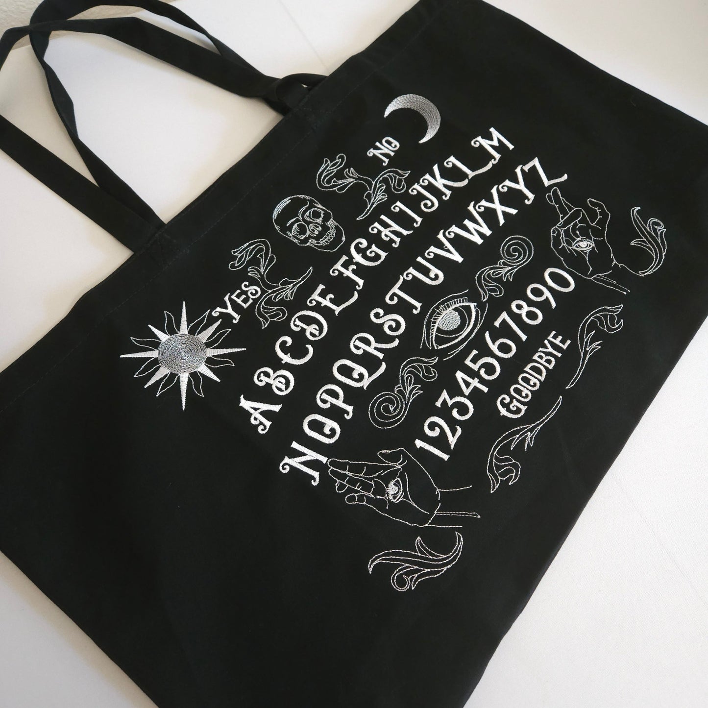 Spirit board tote bag