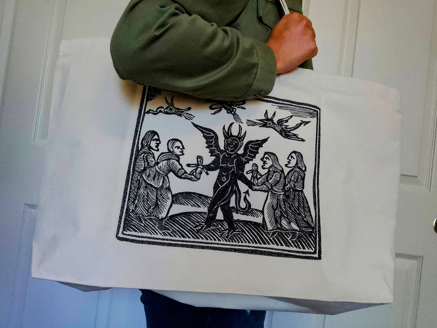 A History of Witches and Wizards Tote Bag