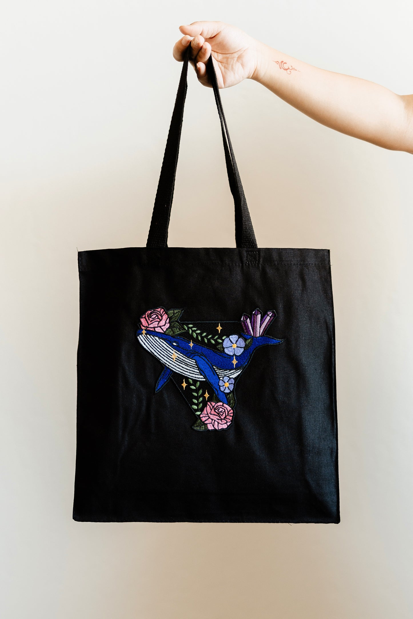 Mystic Whale Tote Bag