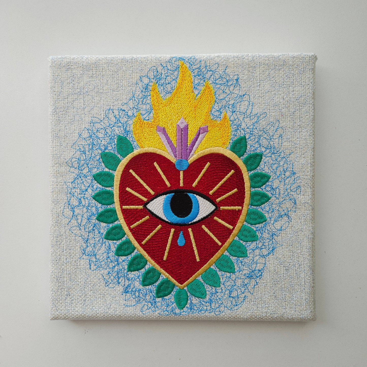 Sacred Heart 8" x 8"