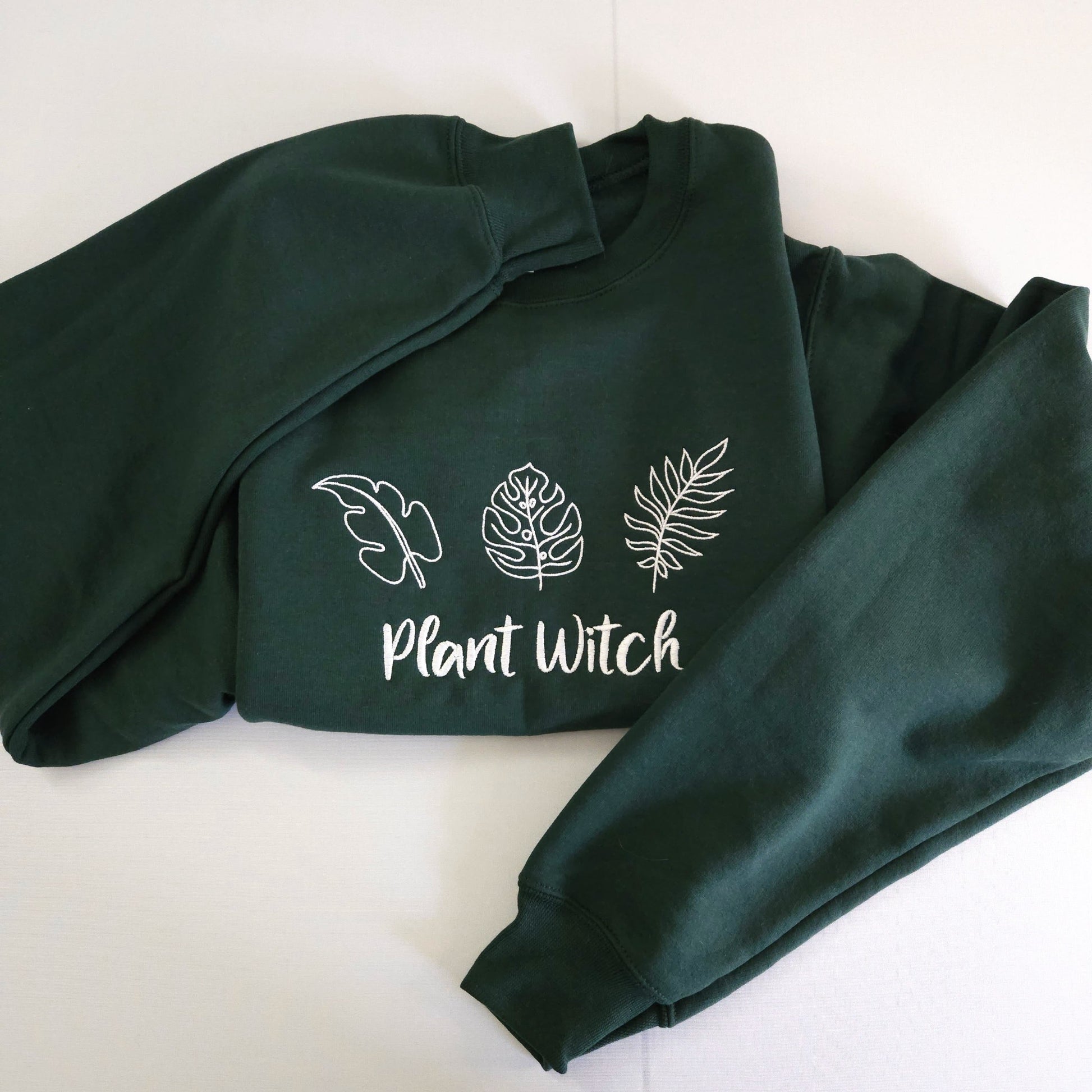 plant witch sweater